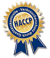 Symbol für HACCP kontrolliert